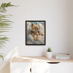 Framed 16x20 Espresso context