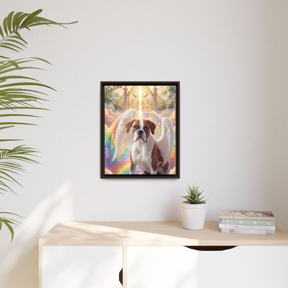 Framed 16x20 Espresso context