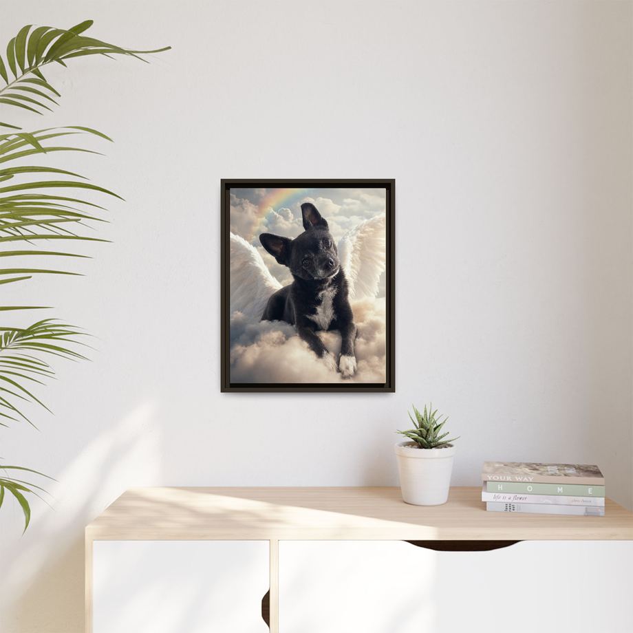 Framed 16x20 Espresso context