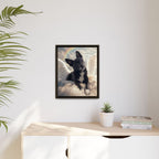 Framed 16x20 Espresso context