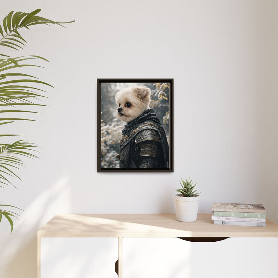 Framed 16x20 Espresso context