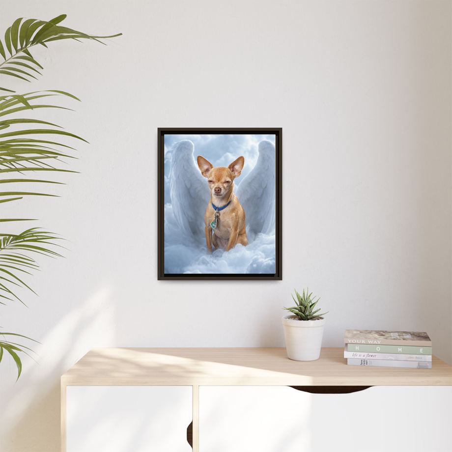 Framed 16x20 Espresso context
