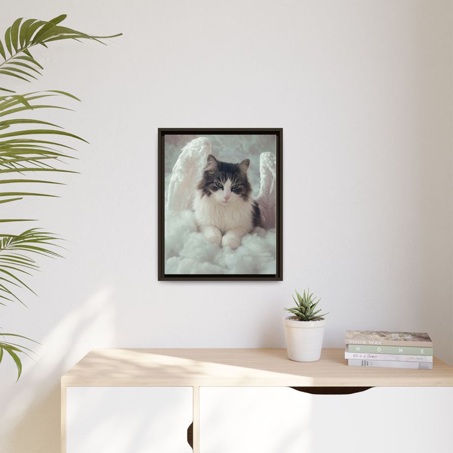 Framed 16x20 Espresso context