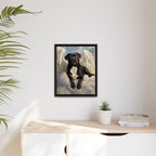 Framed 16x20 Espresso context