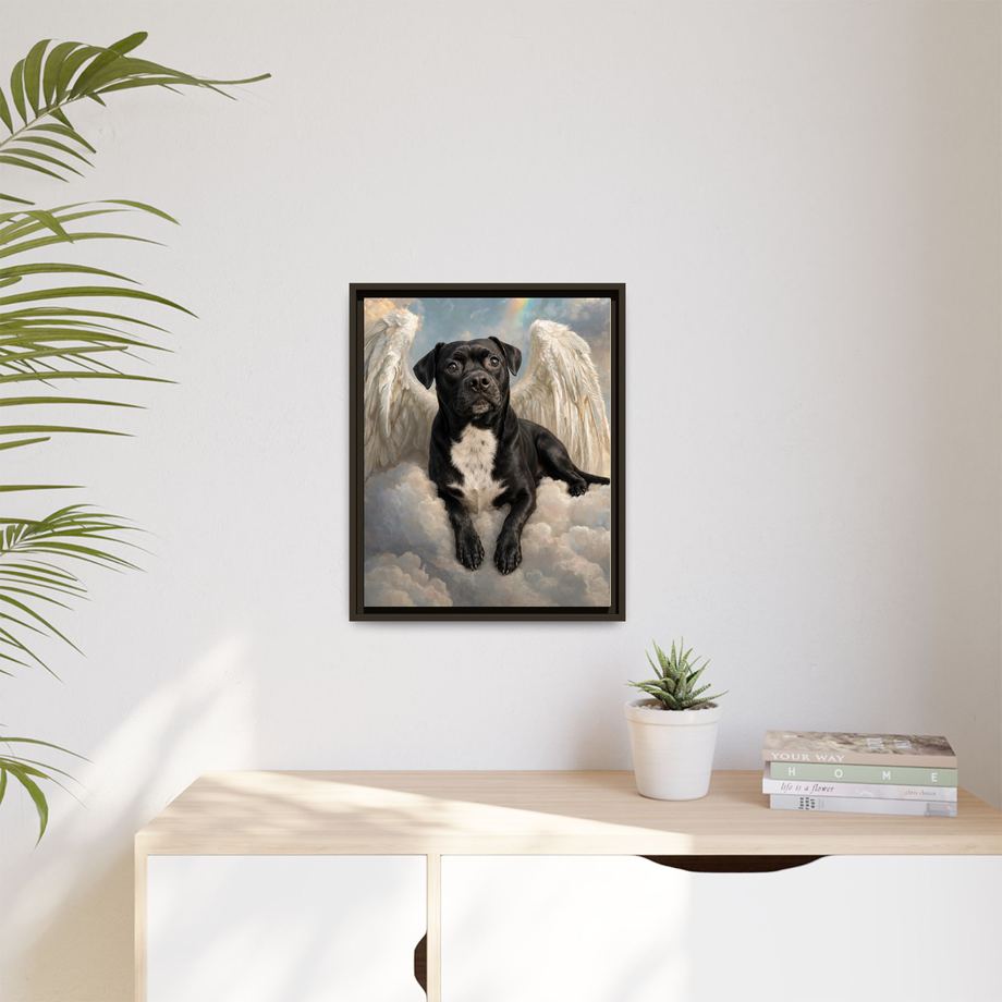 Framed 16x20 Espresso context