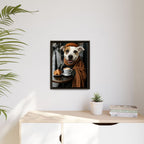 Framed 16x20 Espresso context