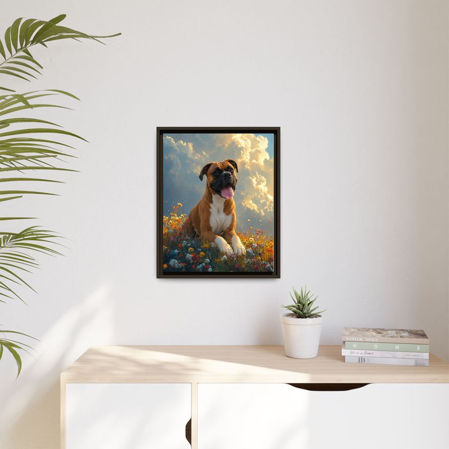 Framed 16x20 Espresso context