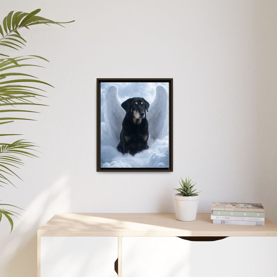 Framed 16x20 Espresso context