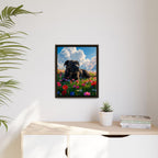 Framed 16x20 Espresso context