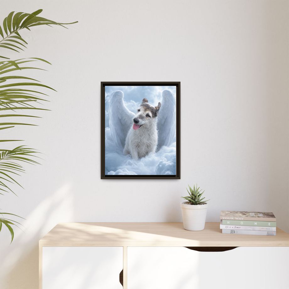 Framed 16x20 Espresso context