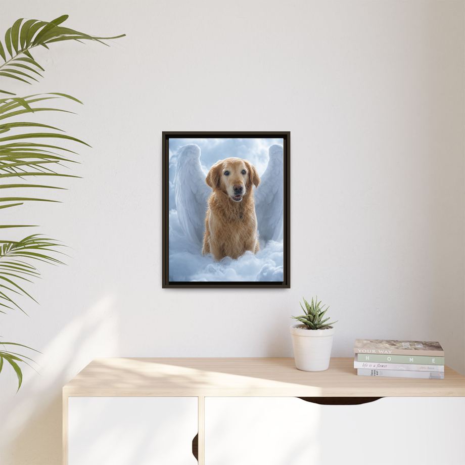 Framed 16x20 Espresso context