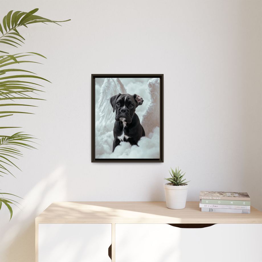 Framed 16x20 Espresso context