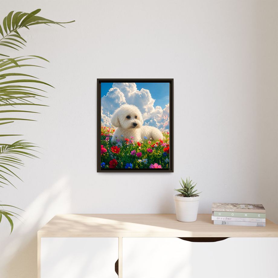 Framed 16x20 Espresso context