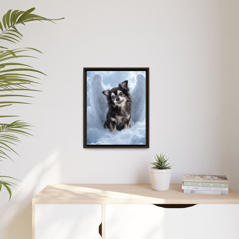 Framed 16x20 Espresso context