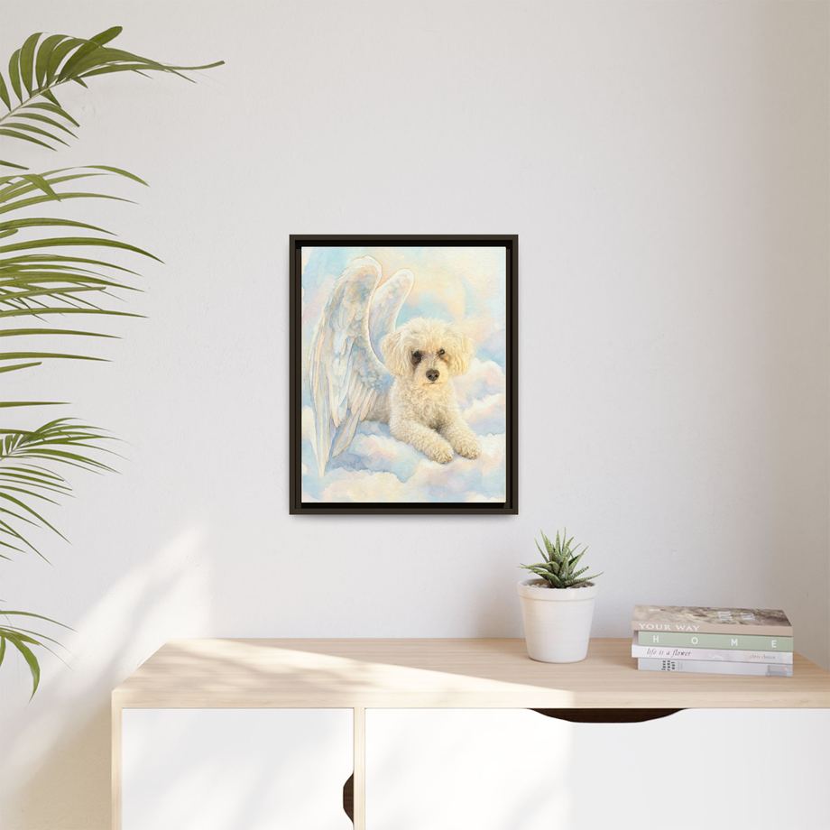 Framed 16x20 Espresso context