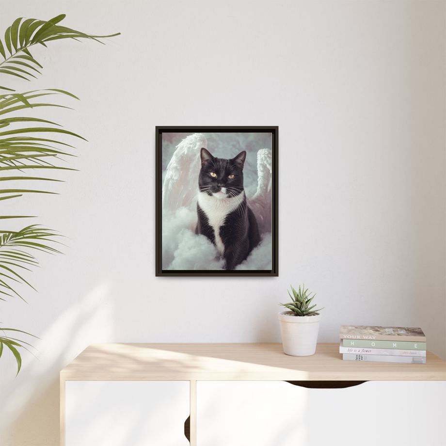 Framed 16x20 Espresso context