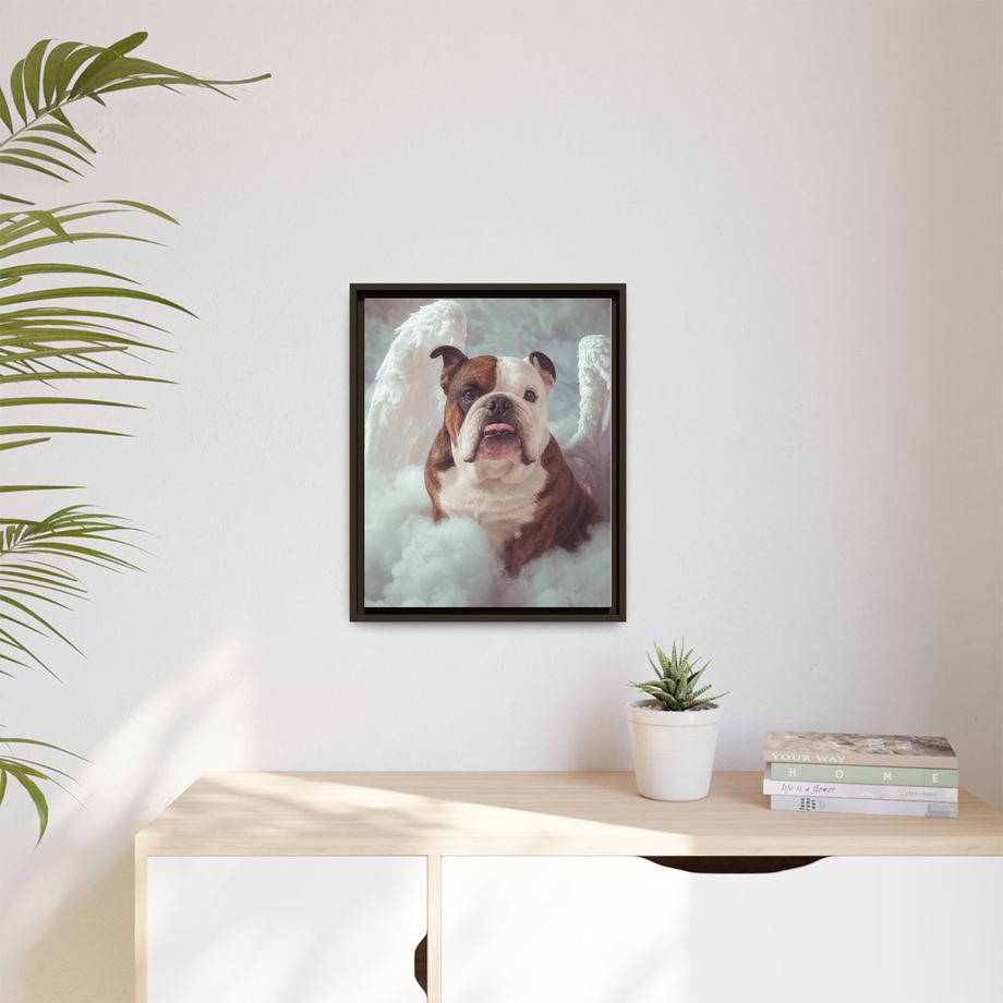 Framed 16x20 Espresso context