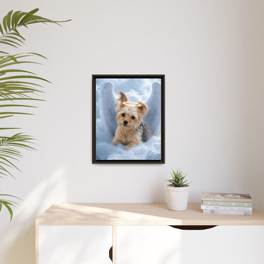 Framed 16x20 Espresso context
