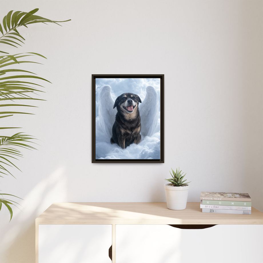 Framed 16x20 Espresso context