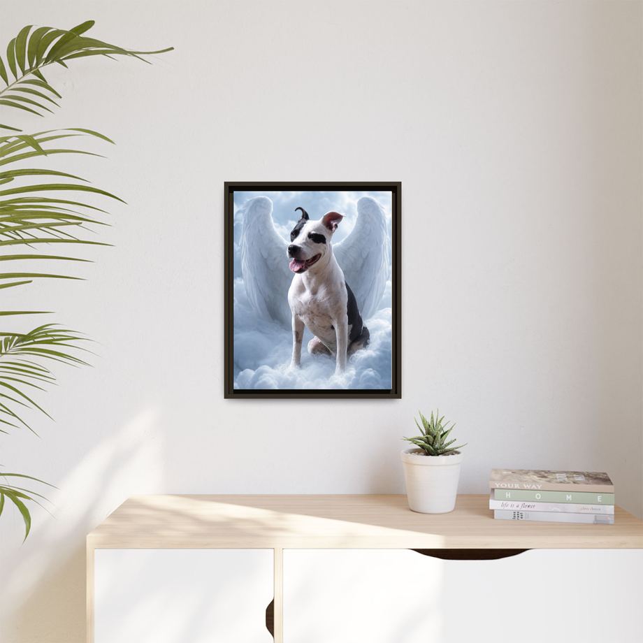Framed 16x20 Espresso context