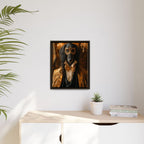 Framed 16x20 Espresso context