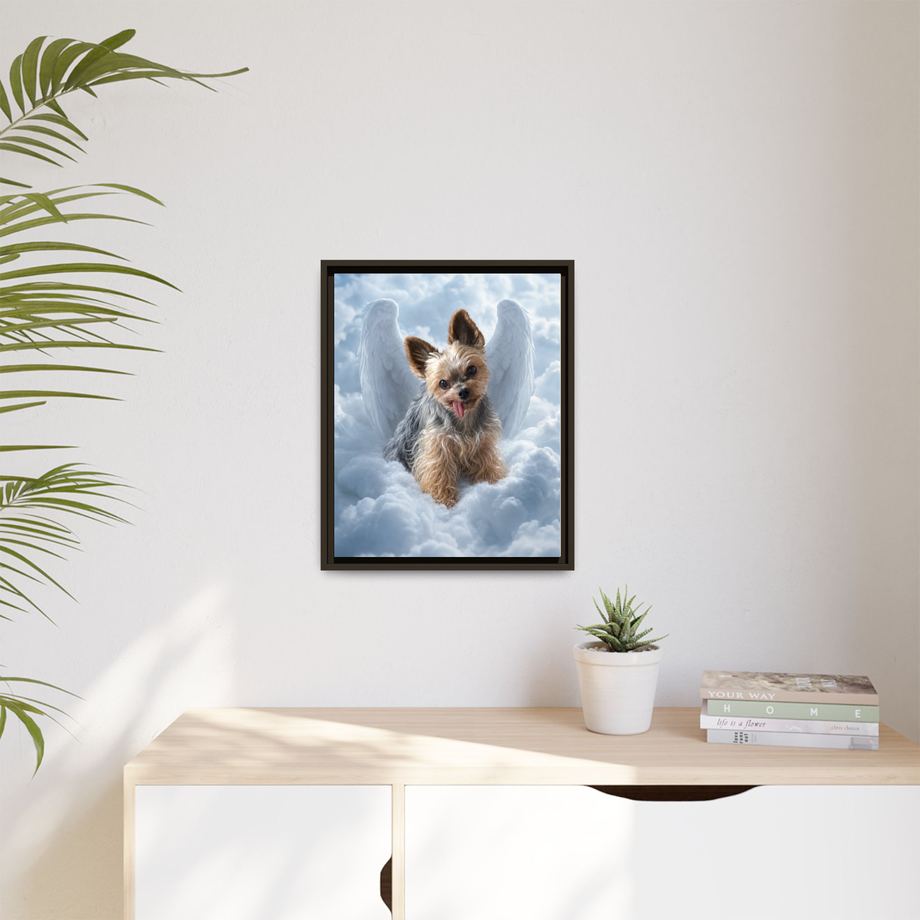 Framed 16x20 Espresso context