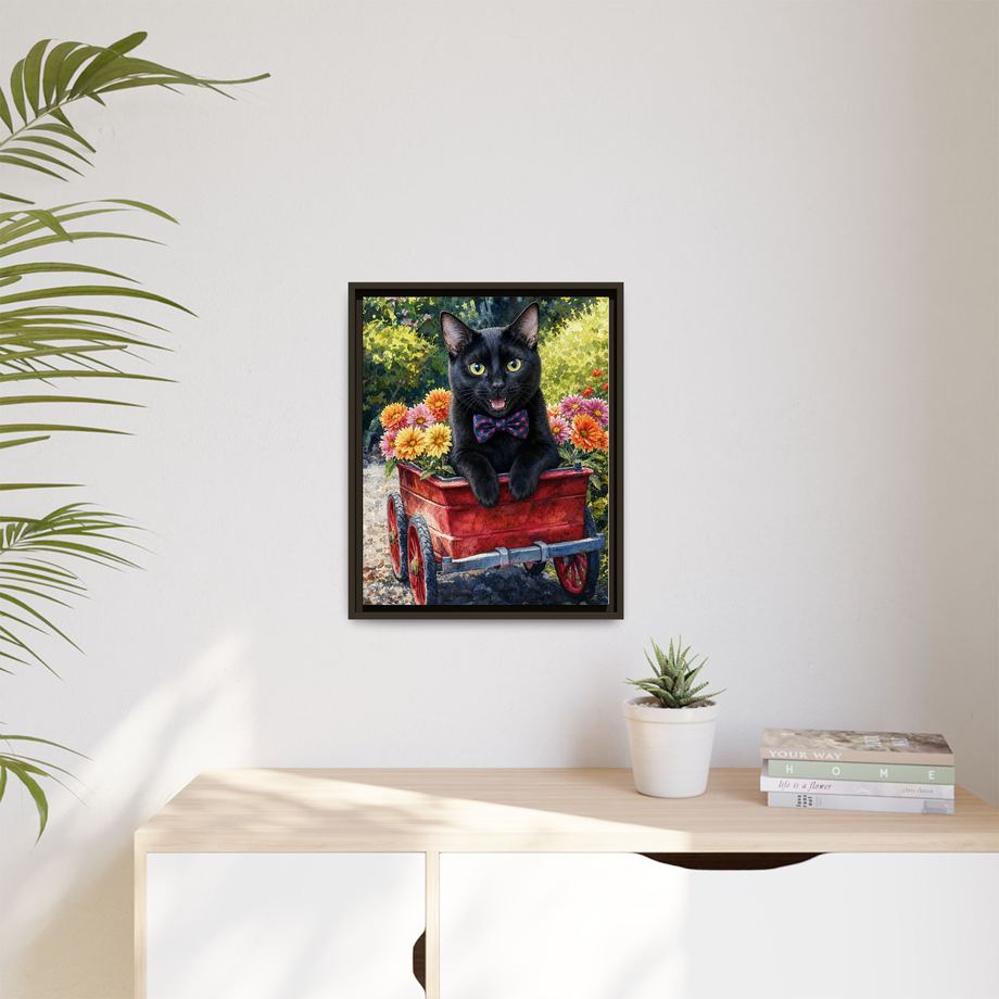 Framed 16x20 Espresso context