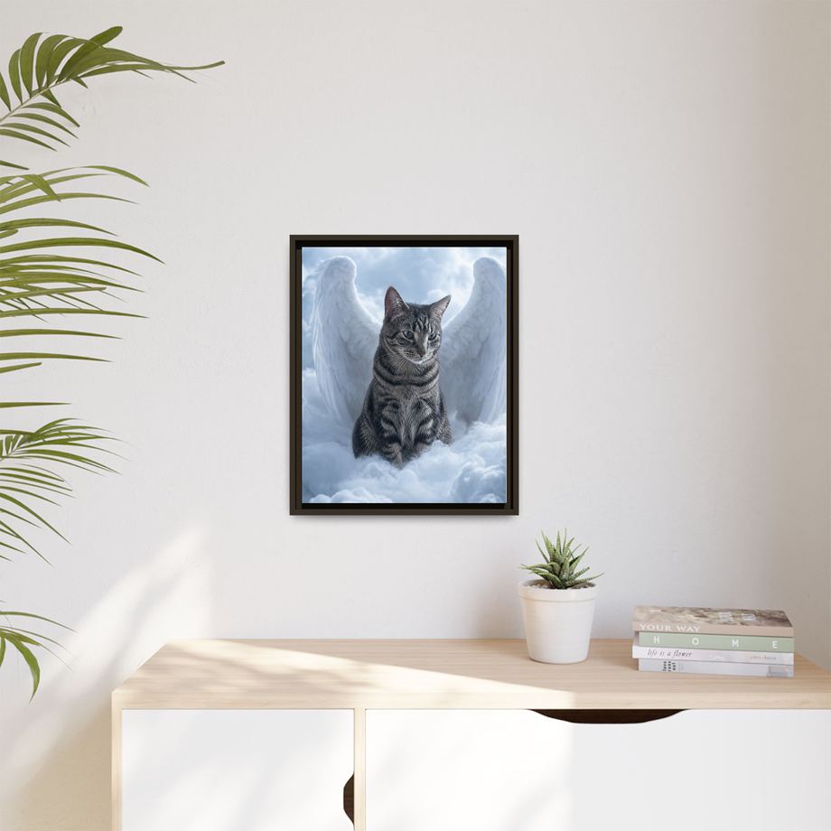 Framed 16x20 Espresso context
