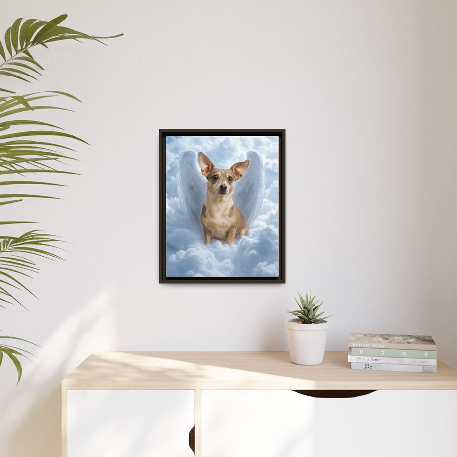 Framed 16x20 Espresso context