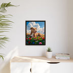 Framed 16x20 Espresso context