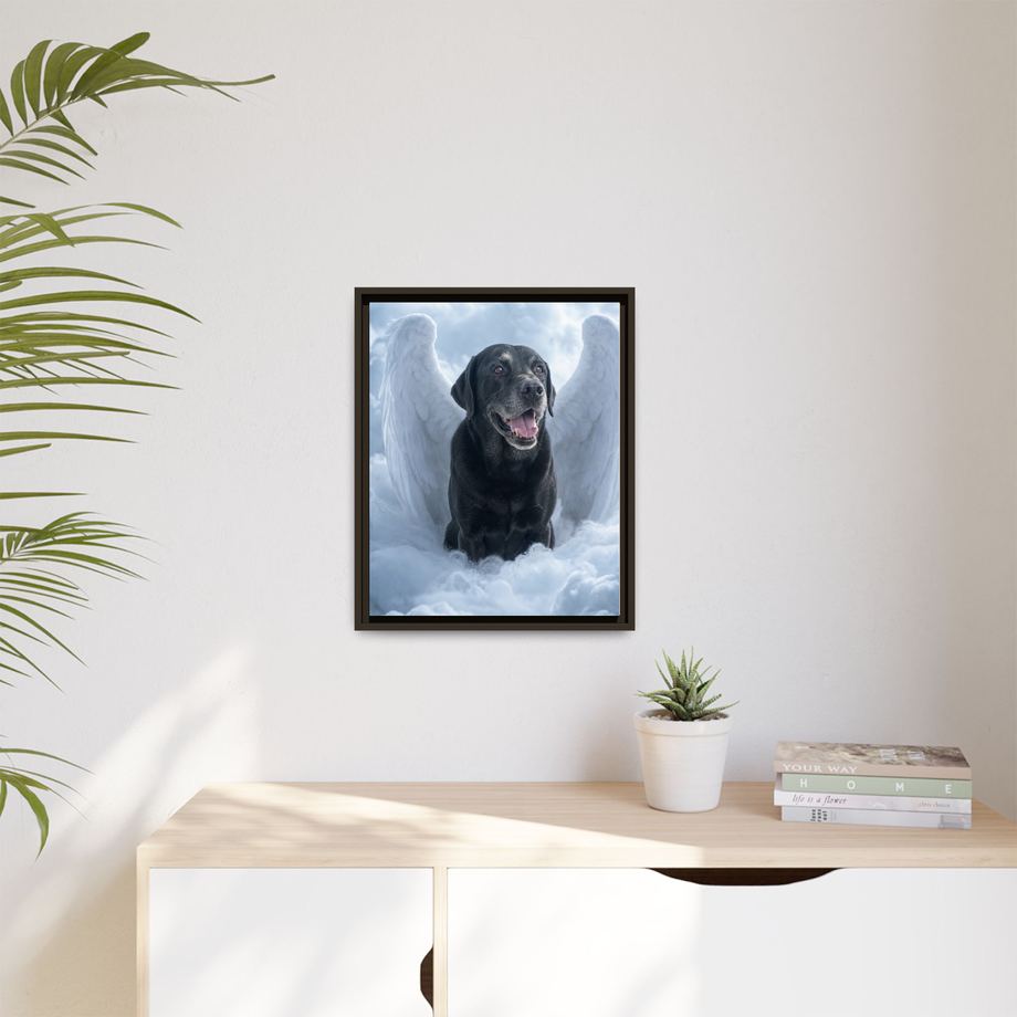 Framed 16x20 Espresso context