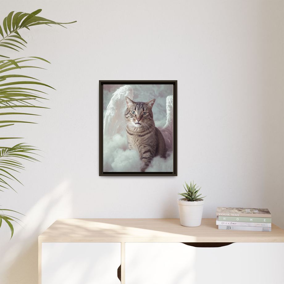 Framed 16x20 Espresso context
