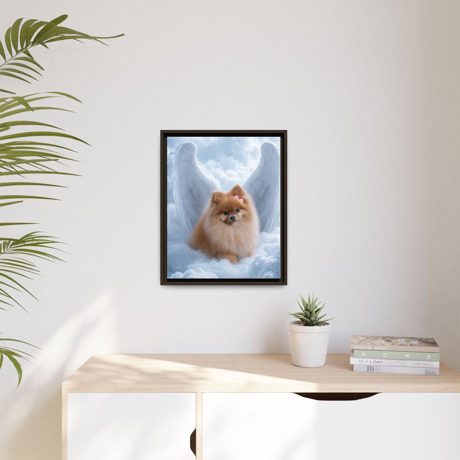 Framed 16x20 Espresso context