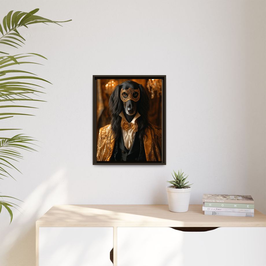 Framed 16x20 Espresso context