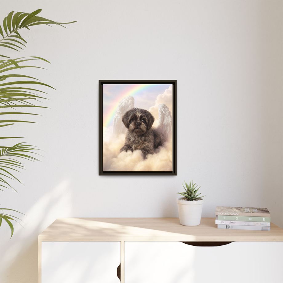 Framed 16x20 Espresso context