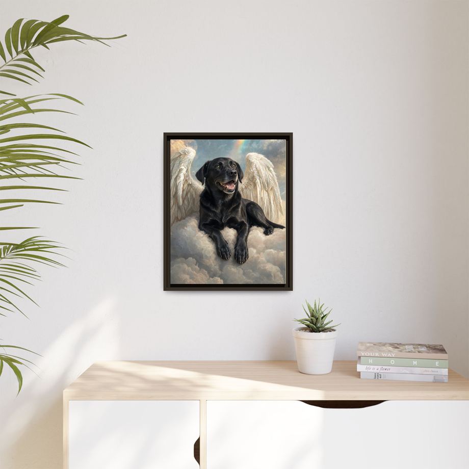 Framed 16x20 Espresso context