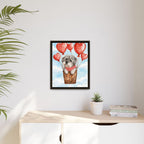 Framed 16x20 Espresso context