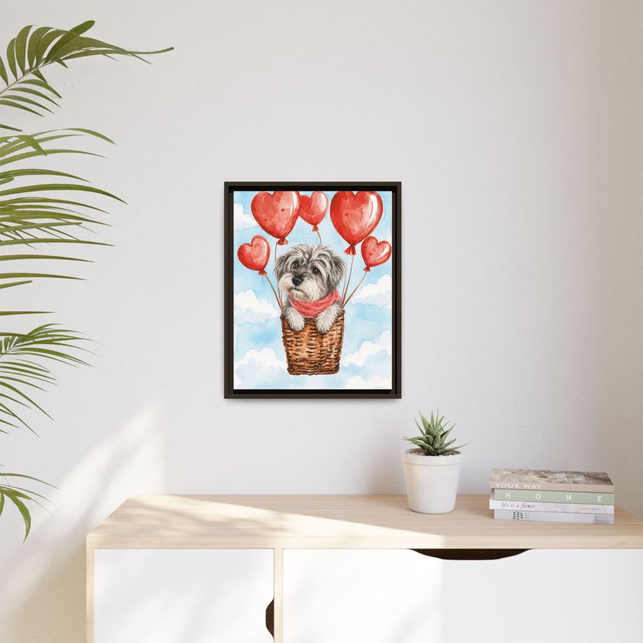 Framed 16x20 Espresso context