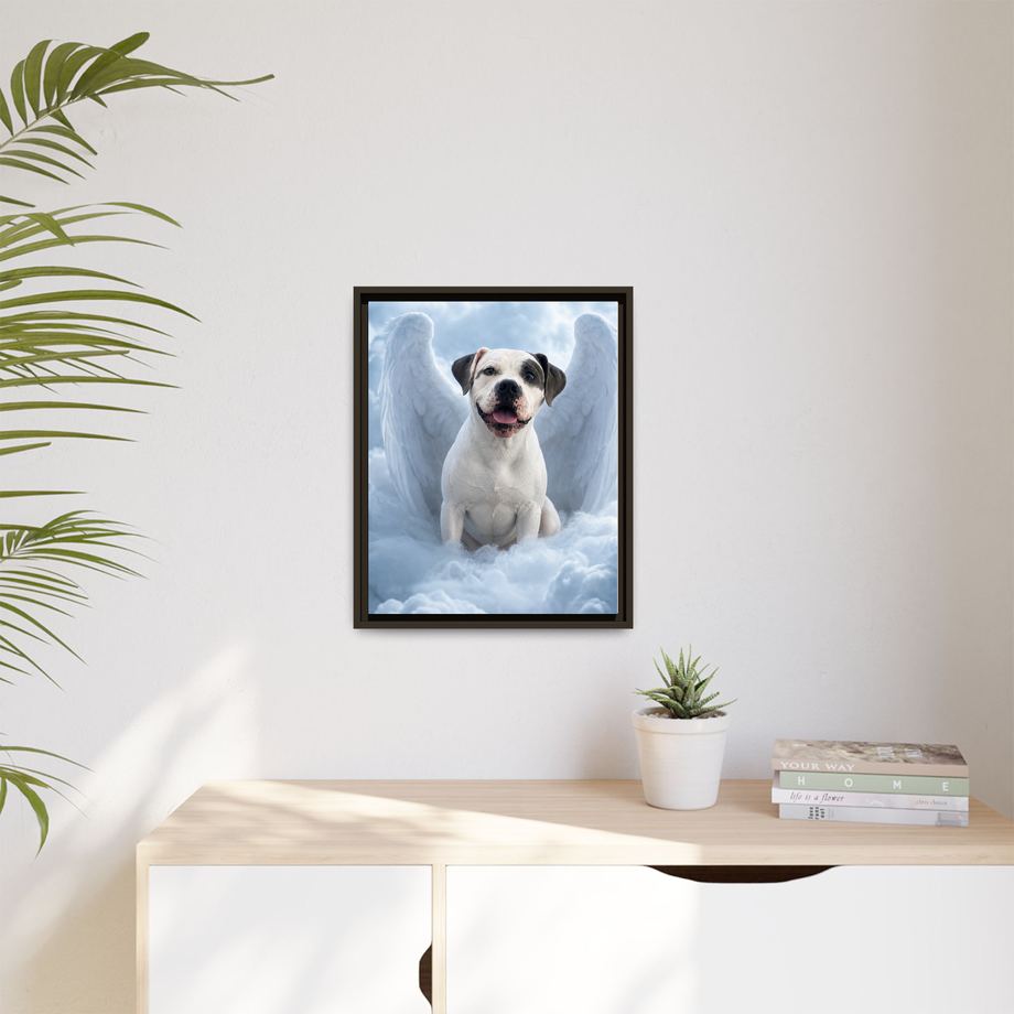 Framed 16x20 Espresso context