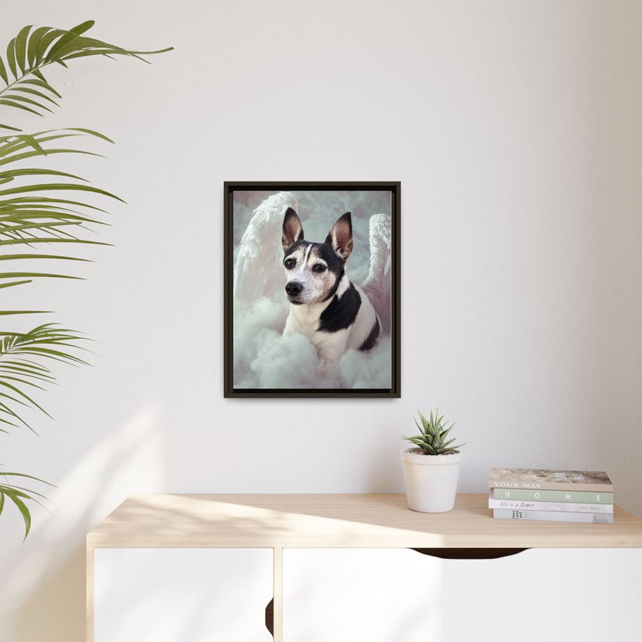 Framed 16x20 Espresso context