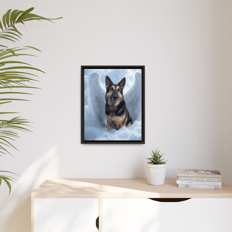 Framed 16x20 Espresso context