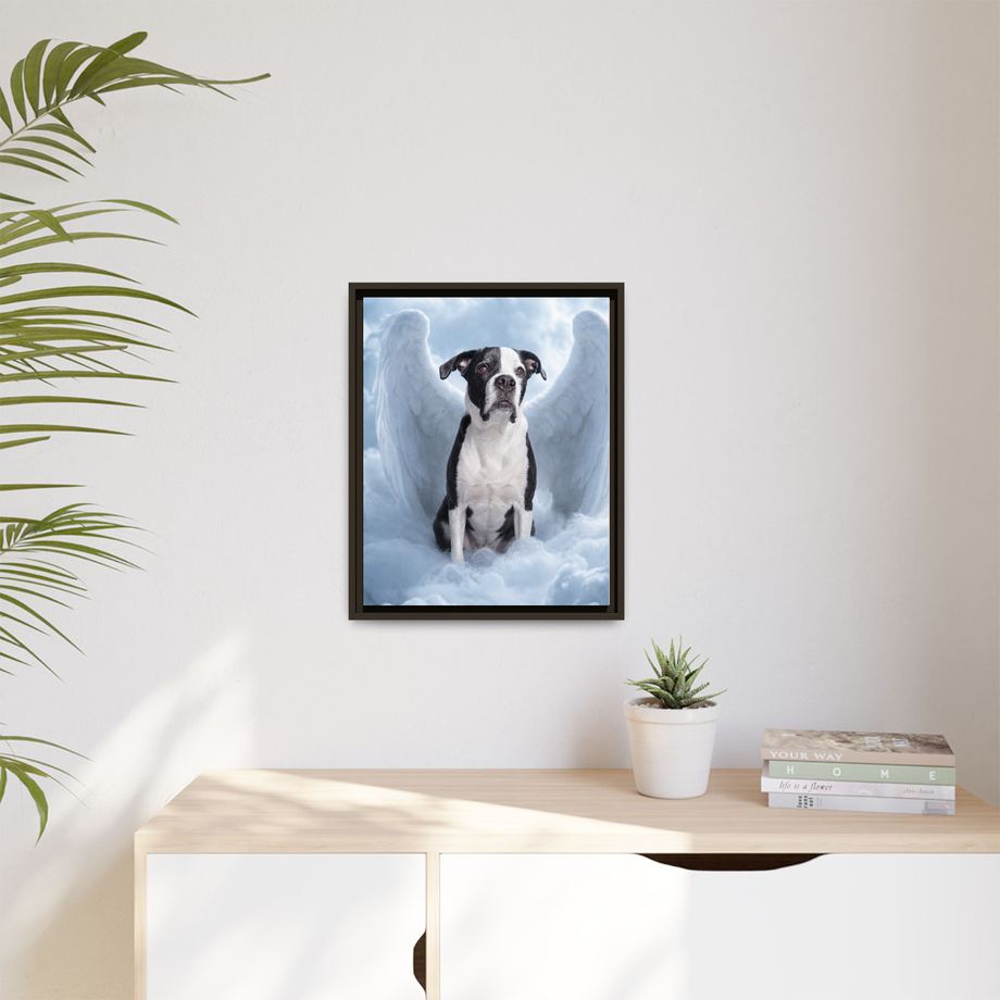 Framed 16x20 Espresso context