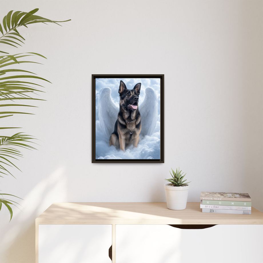 Framed 16x20 Espresso context