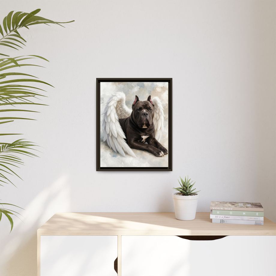 Framed 16x20 Espresso context