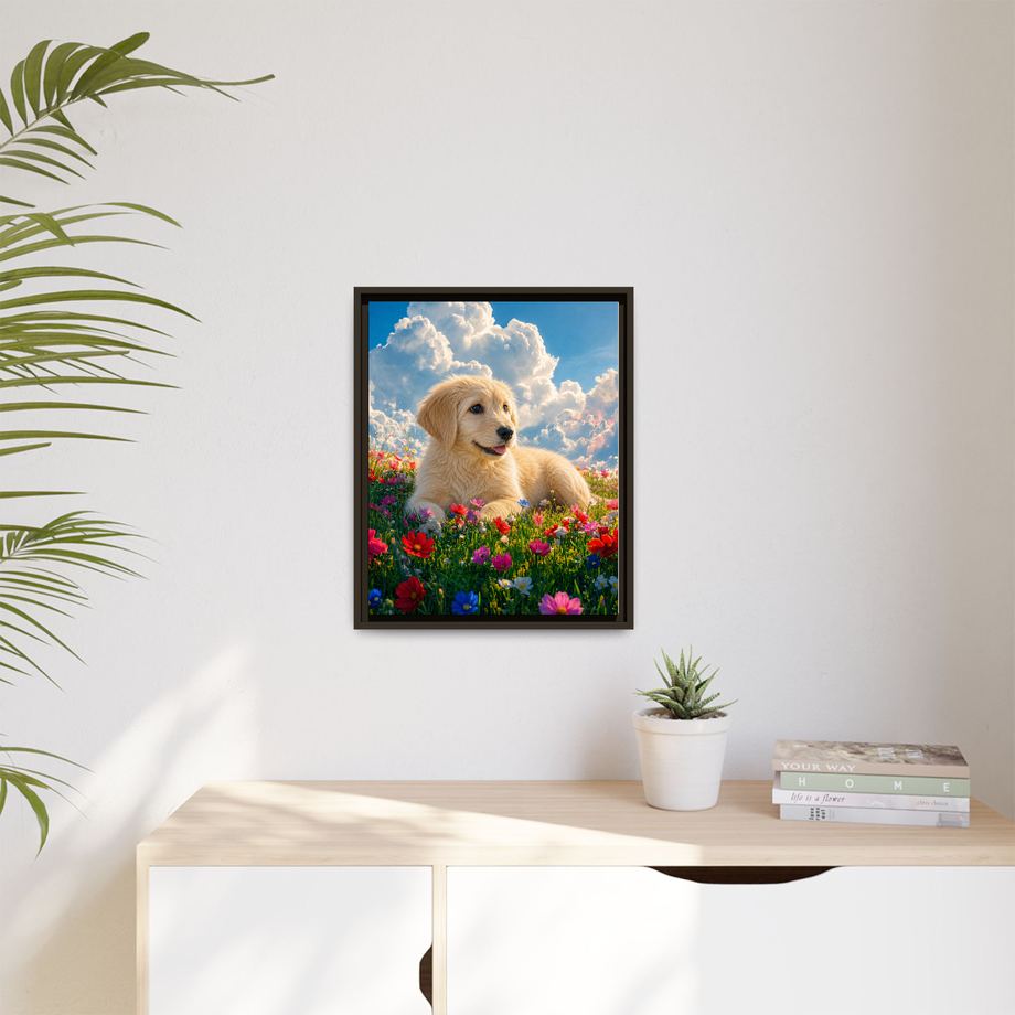Framed 16x20 Espresso context