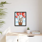 Framed 16x20 Espresso context