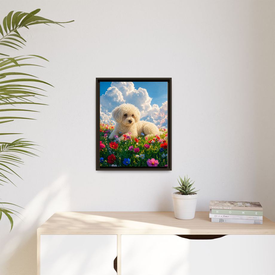 Framed 16x20 Espresso context