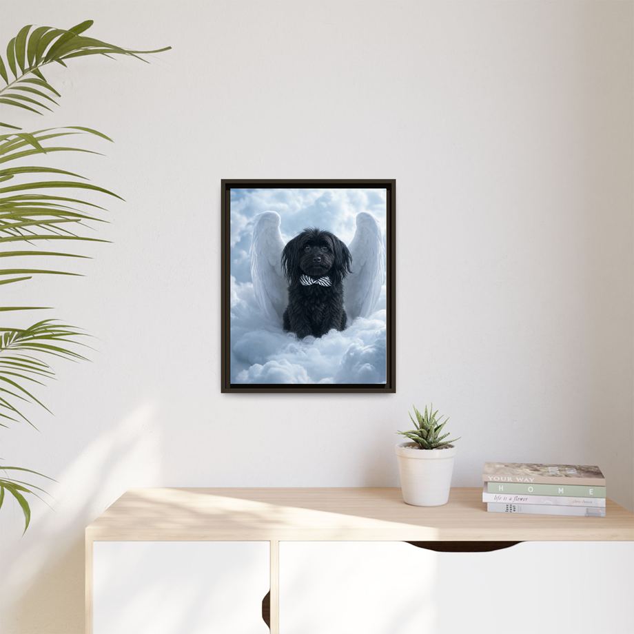 Framed 16x20 Espresso context