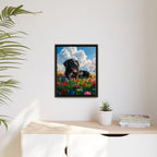 Framed 16x20 Espresso context