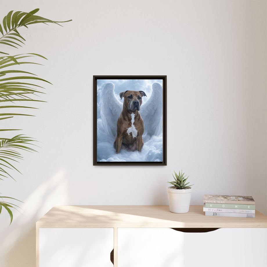 Framed 16x20 Espresso context
